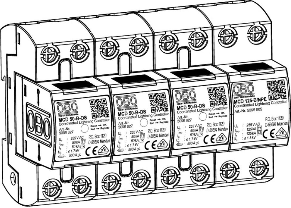 MCD 50-B  3+1   مدل OBO  5096879  سرج ارستر ترکیبی   